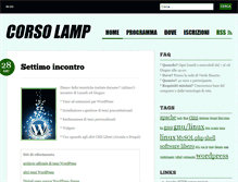 Tablet Screenshot of corsolamp.verdebinario.org